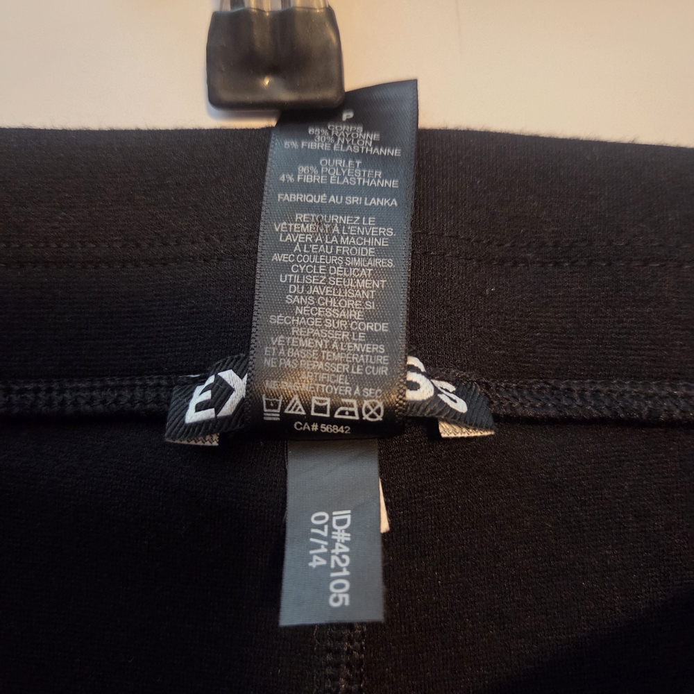EXPRESS Black Women's Faux Leather Leggings Size S - Picture 5 of 5